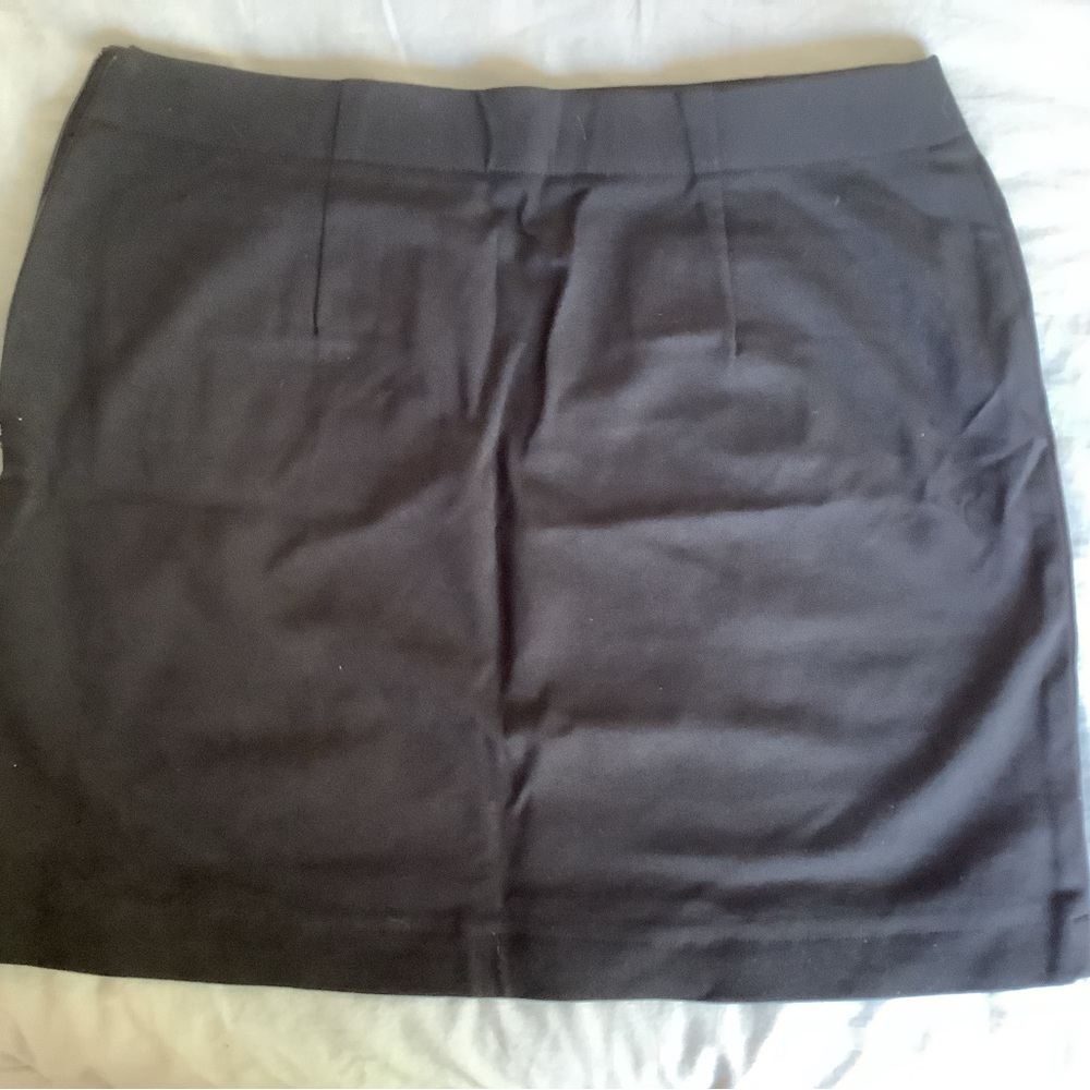 LC Lauren Conrad Black Knit Mini Skirt